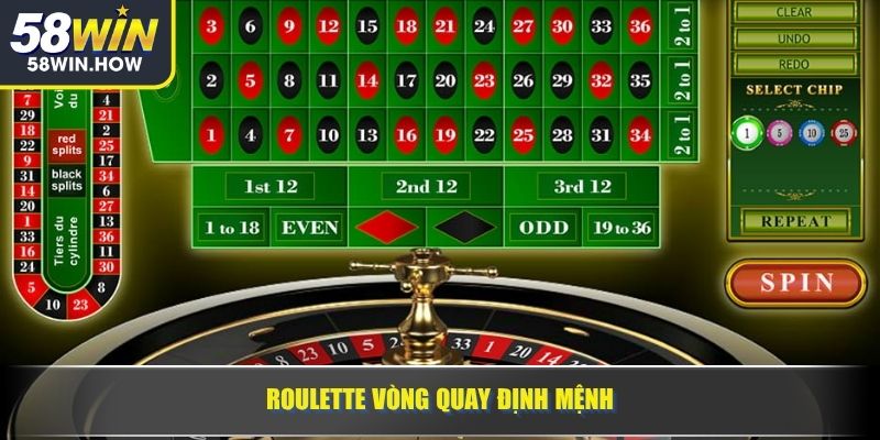 Roulette vòng quay định mệnh