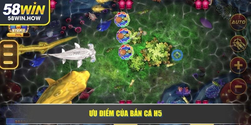 Ưu điểm của Bắn Cá H5